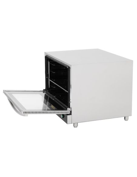 Four pâtissier à convection 4 niveaux avec humidificateur 100 L triphasé - Buffalo - JB189