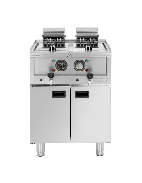 Friteuse électrique double cuve Série 600 2x 8L - Buffalo - SA782