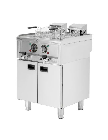 Friteuse électrique double cuve Série 600 2x 8L - Buffalo - SA782