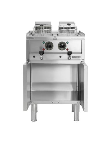Friteuse électrique double cuve Série 600 2x 8L - Buffalo - SA782
