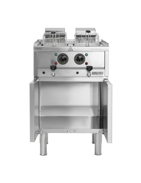 Friteuse électrique double cuve Série 600 2x 8L - Buffalo - SA782