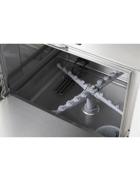 Lave-vaisselle digital dessous de comptoir avec pompe de vidange casier 500mm - Buffalo - HC518