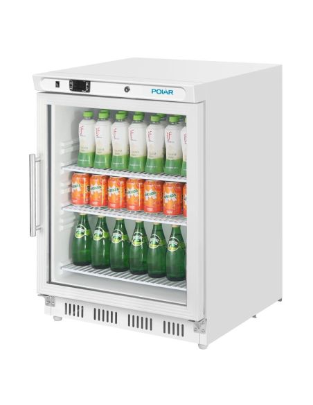 Vitrine réfrigérée positive dessous de comptoir Série C 150L blanc - Polar - CZ785