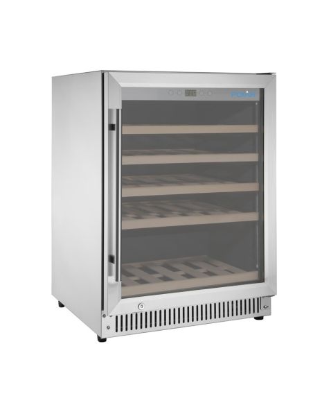 Rafraîchisseur à vin dessous de comptoir Série G inox 47 bouteilles - Polar - GM627
