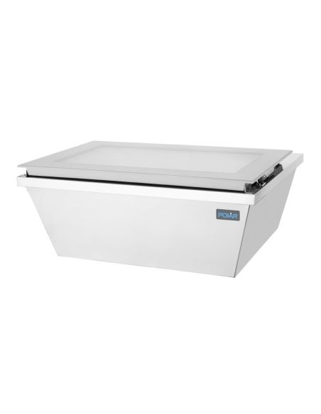Congélateur à glace de comptoir Série G 4 bacs Napoli - Polar - GK068