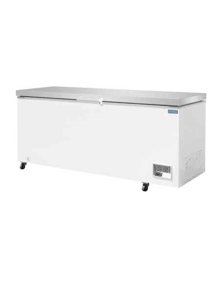 Congélateur coffre avec couvercle inox Série G 581L - Polar - GP898
