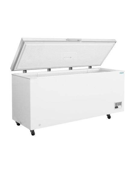 Congélateur coffre avec couvercle inox Série G 581L - Polar - GP898