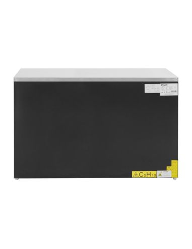 Table réfrigérée positive trois portes série G noire 400 L - Polar - PG023