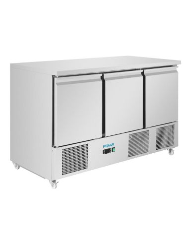 Comptoir à salade froid ventilé Série U 3 portes - Polar - UA090