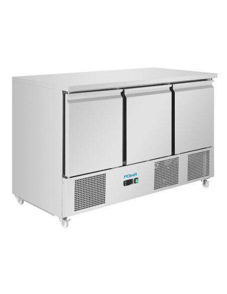 Comptoir à salade froid ventilé Série U 3 portes - Polar - UA090