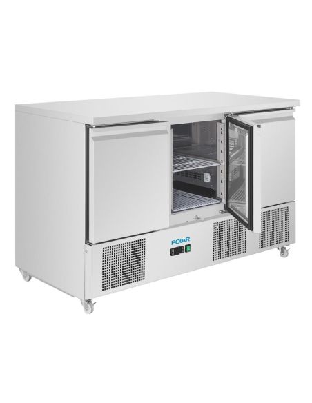 Comptoir à salade froid ventilé Série U 3 portes - Polar - UA090
