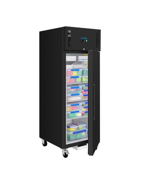 Armoire réfrigérée positive série G noire 537 L - Polar - PG020