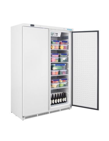 Armoire réfrigérée positive double porte Série C blanche 744L - Polar - CZ781