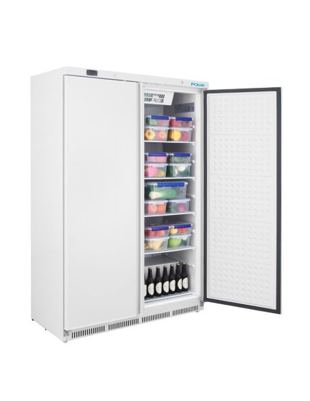 Armoire réfrigérée positive double porte Série C blanche 744L - Polar - CZ781