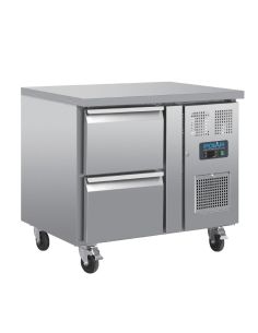 Table réfrigérée GN 1/1 ventilée 2 tiroirs Série U - Polar - DA546