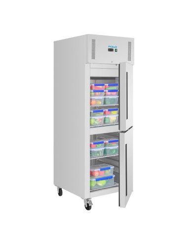 Armoire réfrigérée positive GN 2 portillons série G 600L - Polar - PG052