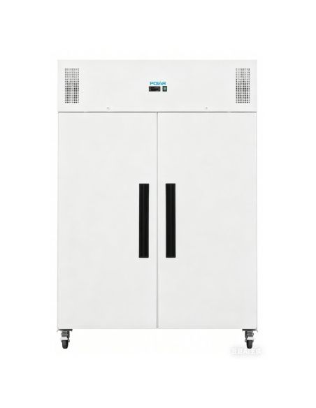 Armoire réfrigérée positive blanche série G 2 portes 1 152L - Polar - PG042