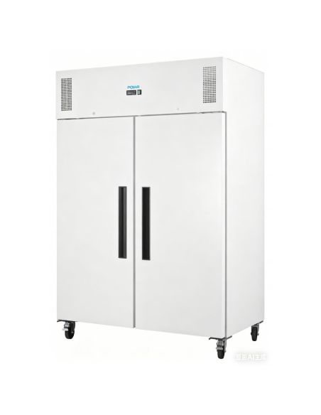 Armoire réfrigérée positive blanche série G 2 portes 1 152L - Polar - PG042