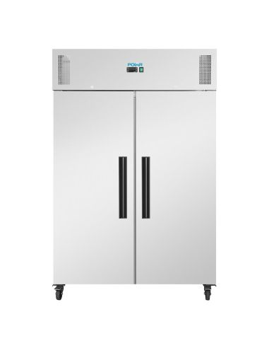 Armoire réfrigérée positive à air forcé double porte série G 1200L - Polar - PG594