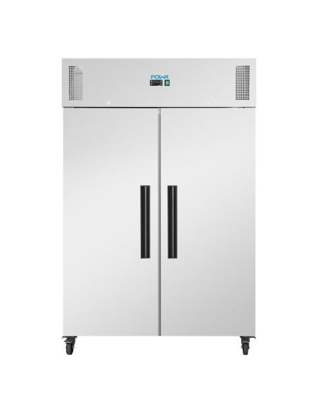 Armoire réfrigérée positive à air forcé double porte série G 1200L - Polar - PG594