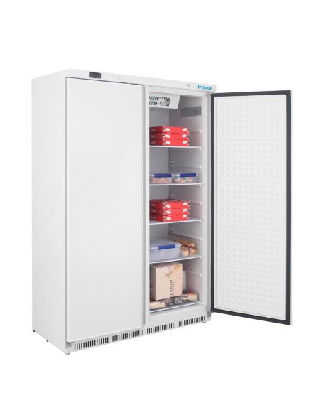 Armoire réfrigérée négative double porte Série C blanche 744L - Polar - CZ782