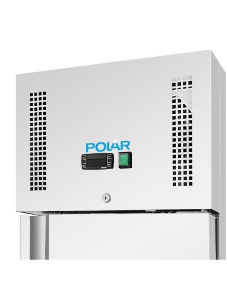 Armoire réfrigérée positive GN slimline 1 porte 2 tiroirs série U 292 L - Polar - UA112