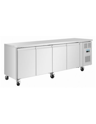 Table réfrigérée positive Slimline série U 4 portes - Polar - UA107
