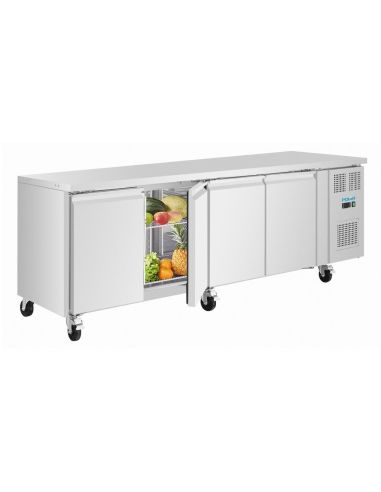 Table réfrigérée positive Slimline série U 4 portes - Polar - UA107