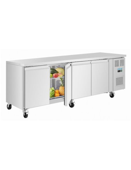 Table réfrigérée positive Slimline série U 4 portes - Polar - UA107