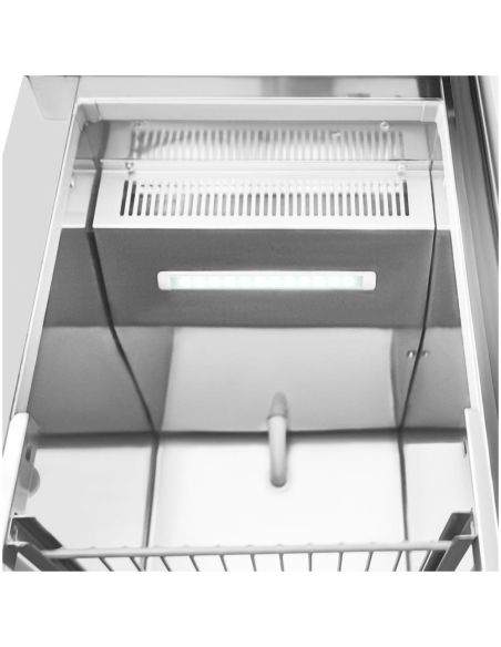 Armoire régrigérée négative GN compacte série G 1 porte et 2 tiroirs 180L - Polar - UA116