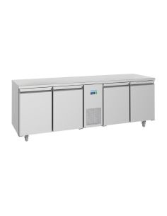 Table réfrigérée positive économe en énergie Série U 4 portes 632L - Polar - UA074