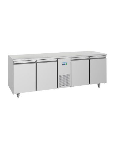Table réfrigérée positive économe en énergie Série U 4 portes 632L - Polar - UA074