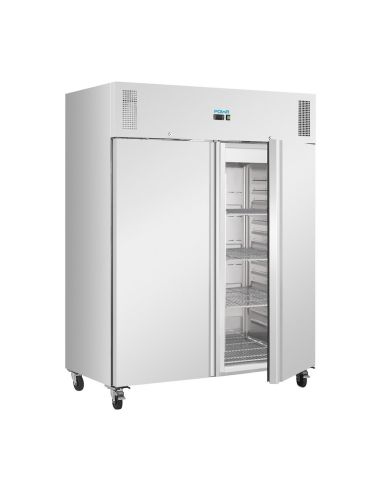Armoire réfrigérée positive OU négative deux portes série U 1300L - Polar - UA092
