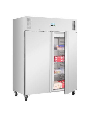 Armoire réfrigérée positive OU négative deux portes série U 1300L - Polar - UA092