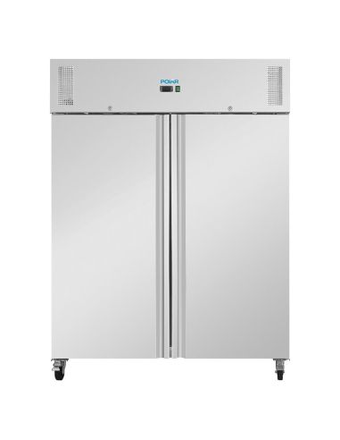 Armoire réfrigérée positive OU négative deux portes série U 1300L - Polar - UA092