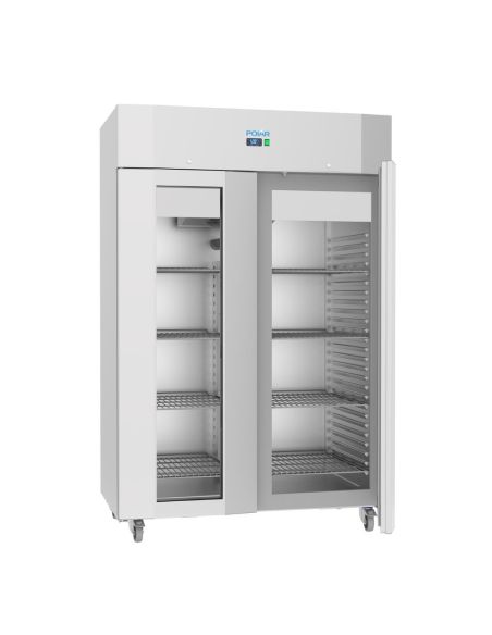 Vitrine réfrigérée positive double porte économe en énergie Série U - Polar - UA042