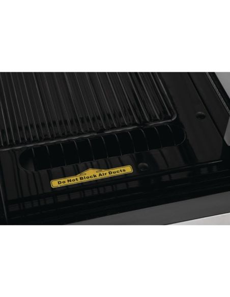Vitrine de comptoir réfrigérée économe en énergie Série G noire 120L - Polar - GP292