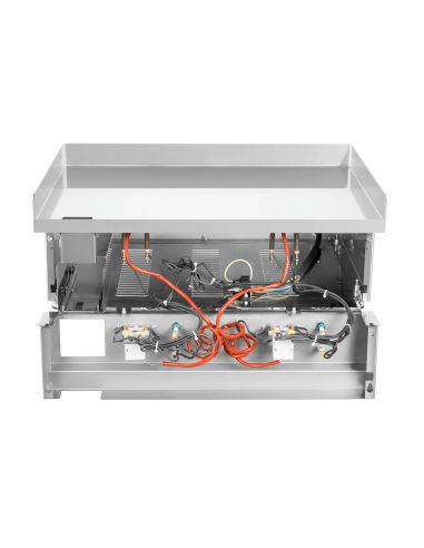 Plancha électrique lisse en ACIER - L600 | Mainho - MAX-60EM