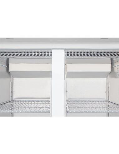Vitrine réfrigérée positive deux portes vitrée - GN 2/1 - 770 L | Polar - CW198
