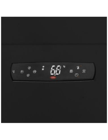 Vitrine réfrigérée avec portes - 2220L - Noir | Tefcold - MDCA3750HB
