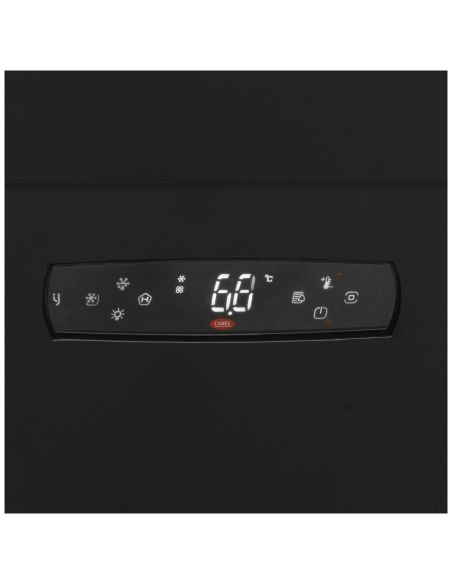 Vitrine réfrigérée avec portes - 1110L - Noir | Tefcold - MDCA1875HB-2