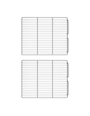 Lot de 2 grilles plastifiées GN 2/1 - 30 kg - Compatible KS700, KS1400, TS700, TS1400
