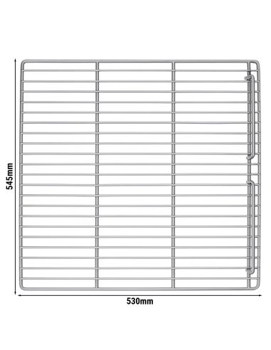 Grilles clayette acier plastifié 530 x 550 mm - 30 kg - lot de 2