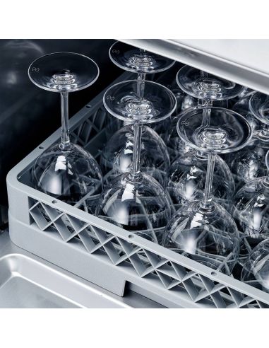Lave-vaisselle mécanique 500 x 500 - 230V Prêt à Brancher - Avec pompe de vidange et doseur détergent | Stalgast 801547