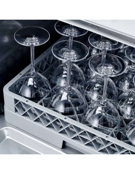 Lave-vaisselle mécanique 500 x 500 - 230V Prêt à Brancher - Avec pompe de vidange et doseur détergent | Stalgast 801547