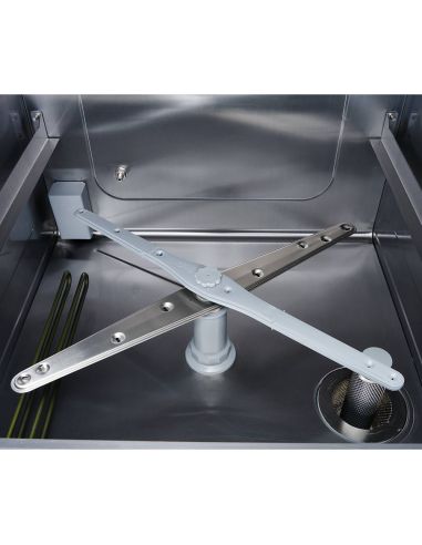 Lave-vaisselle mécanique 500 x 500 - 230V Prêt à Brancher - Avec pompe de vidange et doseur détergent | Stalgast 801547