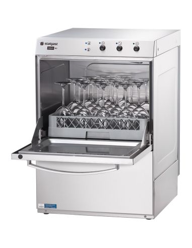 Lave-vaisselle mécanique 500 x 500 - 230V Prêt à Brancher - Avec pompe de vidange et doseur détergent | Stalgast 801547