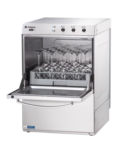 Lave-vaisselle mécanique 500 x 500 - 230V Prêt à Brancher - Avec pompe de vidange et doseur détergent | Stalgast 801547