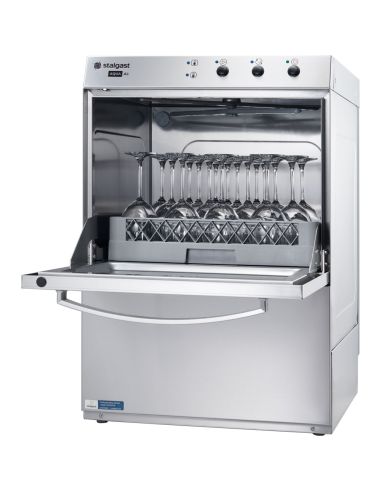 Lave-vaisselle mécanique 500 x 500 - 230V Prêt à Brancher - Avec pompe de vidange et doseur détergent | Stalgast 801547