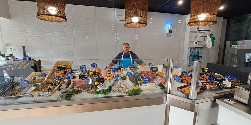 Nos réalisations clients | Le cas de la poissonnerie "Les Saveurs de la Mer" à Carnon, Hérault